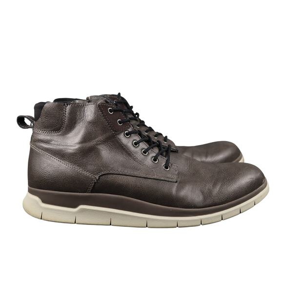 Dr Scholls Shoes Mens 12 Sneaker Boots Casual Derby Zip Lace Up Comfort Vandal - Picture 1 of 12